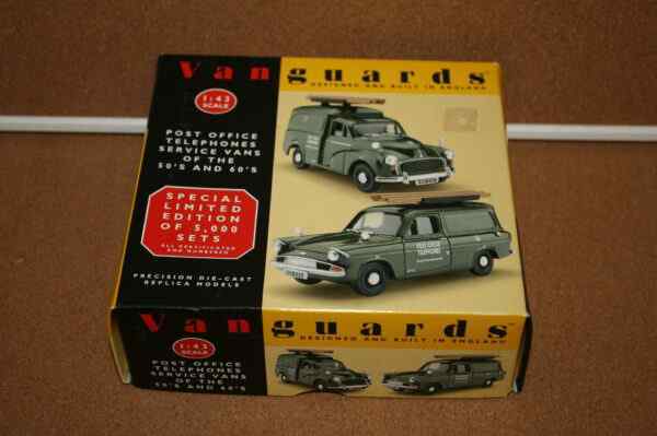 Post Van Model Vanguards PO1002 Post Office Telephones Service Vans Of The 50s and 60s ...