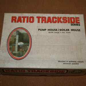 Ratio 508 Pump House / Boiler House OO/HO Scale Model Kit Pre-owned