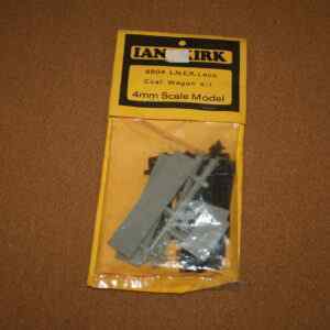 Ian Kirk Models 8804 - LNER Loco Coal Wagon Kit OO Scale BASIC Model Kit