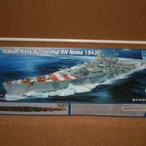 Trumpeter 05777 Italian Navy Battleship RN Roma 1943 Model Kit 1/700 Scale