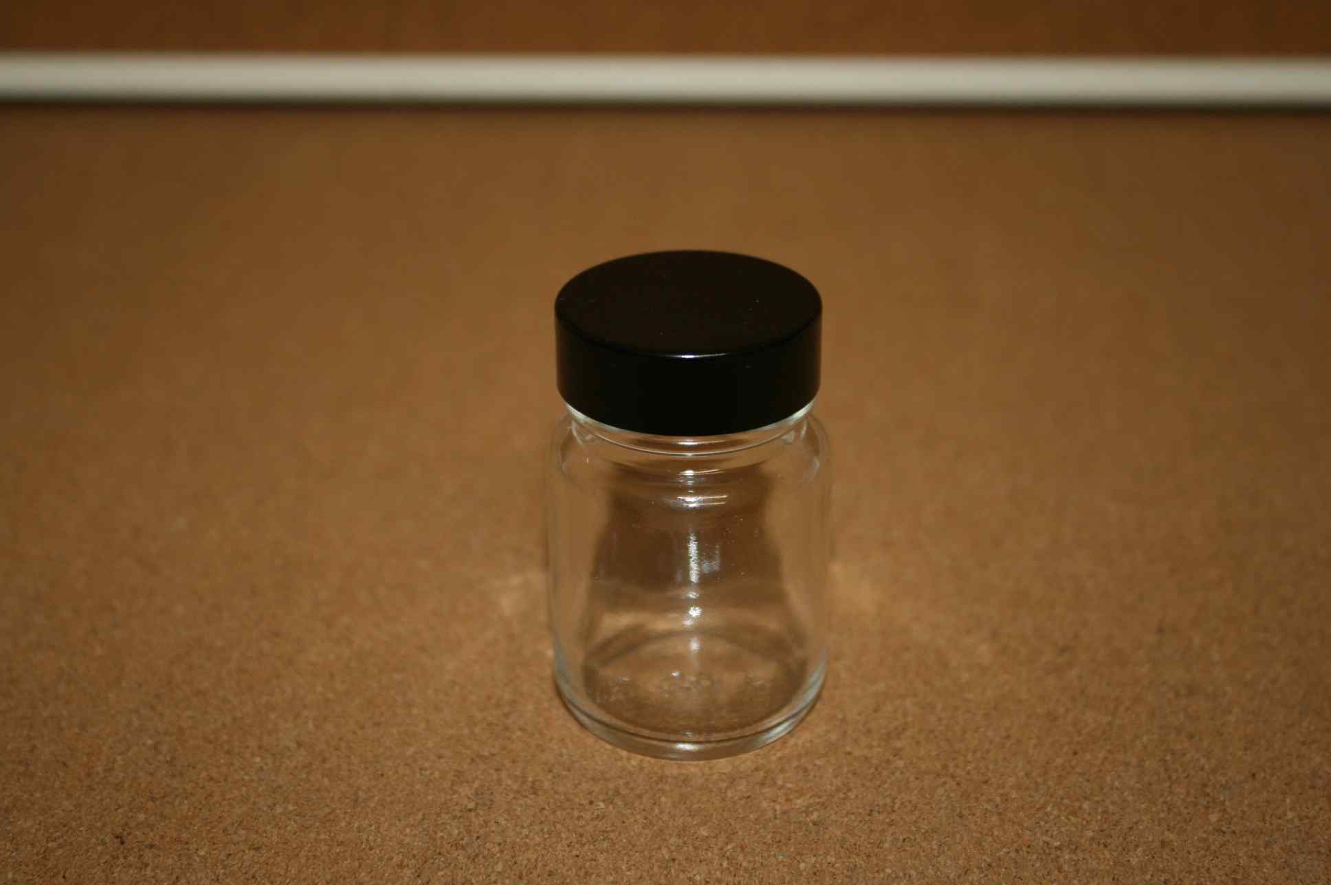 Badger 10oz Glass Jar suitable for Airbrushes 1 Badger 10oz Glass Jar suitable for Airbrushes
