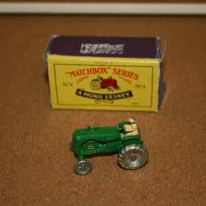 Matchbox Series No4 Green Tractor