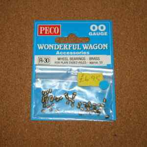 Peco R-30 Brass Wheel Bearings (Pkt approx. 50) OO Gauge