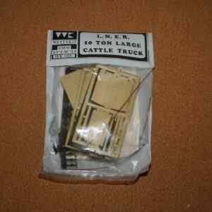 WestKit Models WK008 - LNER 10T Large Cattle Truck Wagon Kit OO Scale