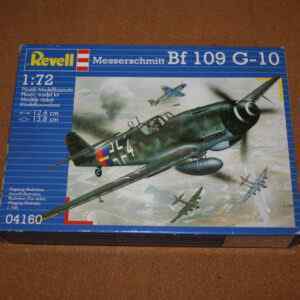 Revell 04160 Messerschmitt Bf 109 G-10 Model Kit 1/72 Scale
