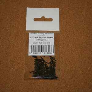 Golden Valley Hobbies GVSCN10 Track Screws for N/009 Scale Track 10mm Long