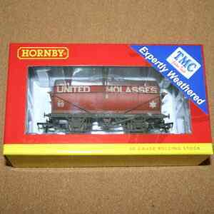 Hornby R6955 20T Tanker "United Molasses" Weathered by TMC Pre-Owned