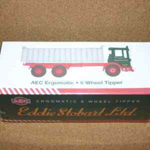 Atlas Oxford Diecast 4649104 AEC Ergomatic 6 Wheel Tipper 'Eddie Stobart' (Haulage) 1:76 Scale
