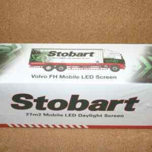 Atlas Oxford Diecast 4649105 Volvo FH Mobile LED Screen 'Eddie Stobart' (Haulage) 1:76 Scale