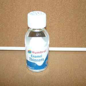 Humbrol AC7430 Enamel Thinners 125ml Bottle