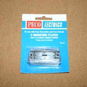 Peco PL-9 Mounting Plates (for PL-10 series motors, fixing screws included)
