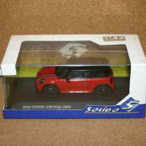Solido S4315001 Mini Cooper JCW (F56) 2023 Red 1:43 Scale