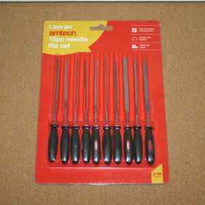 Amtech E1650 10 piece Needle File Set