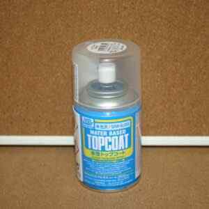 Mr Hobby B502 Semi/Gloss Topcoat Gloss Spray (Varnish) 86ml Can