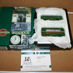 EFE Country Buses London Transport Museum Limited Edition Bus Set No.2 1:76 Scale