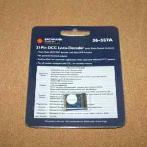 Bachmann 36-557A 21 Pin DCC Loco-Decoder (with Brake Button function)