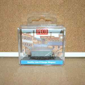 Peco NR-1000B BR 16T Mineral Wagon Coal Unfitted Grey N Gauge