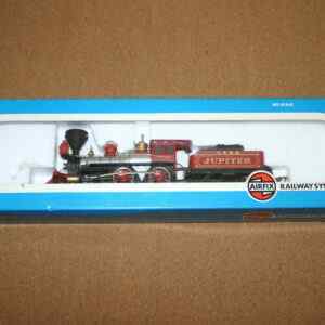 Airfix 54170 HO Scale Central Pacific "Jupiter" Loco with Tender Pre-Owned