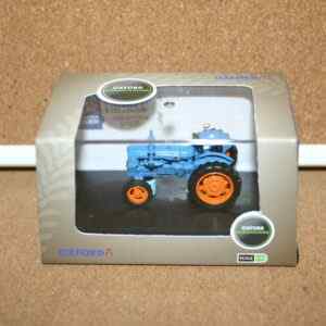 Oxford Diecast 76TRAC001 Fordson Tractor Blue (Agriculture) 1:76 Scale