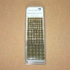 Peco WWScenics W3T-WI6 Winter Tufts 6mm Height (Pkt contains 103 pcs)