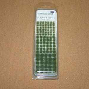 Peco WWScenics W3T-SU6 Summer Tufts 6mm Height (Pkt contains 103 pcs)
