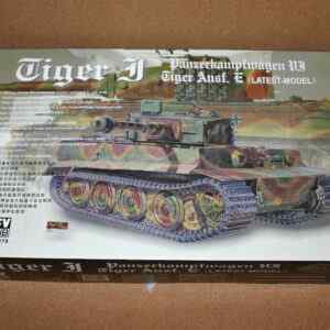 AFV Club AF35079 Tiger Ausf. E (Latest-Model) Tank Model Kit 1/35 Scale