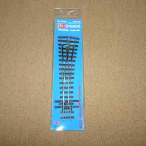 Peco SL-E495 Right Hand Main Line Turnout 009/HOe Code 80