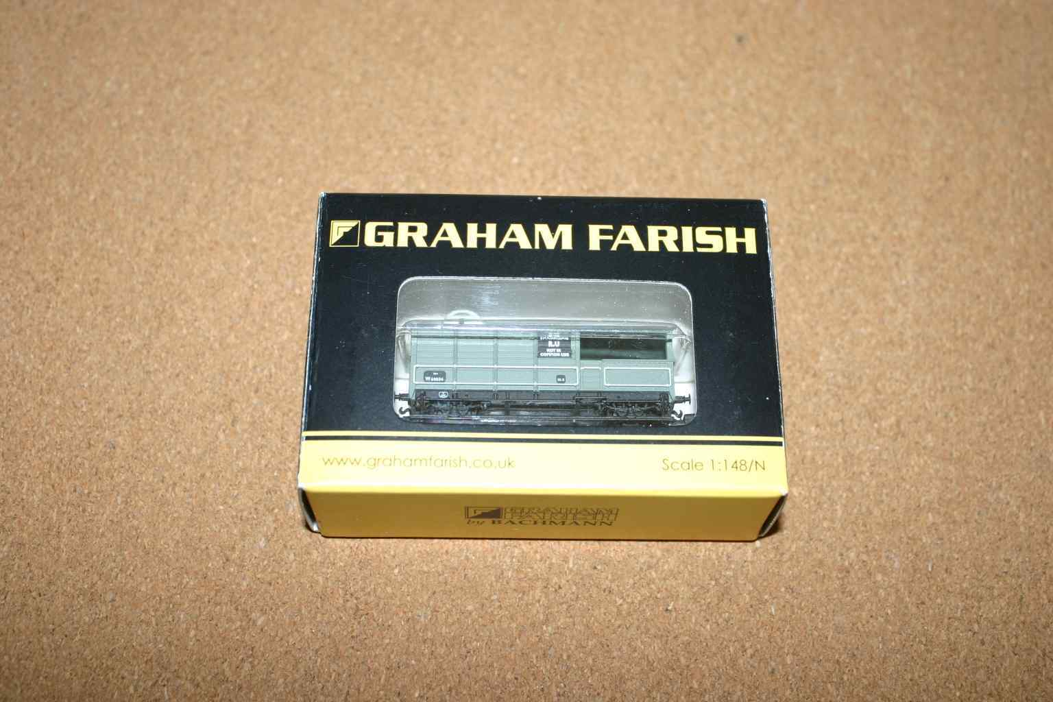 Graham Farish 377-376 20 Ton Toad Brake Van 'Stourbridge' in BR Grey No.W68834 Pre-Owned 1 Graham Farish 377-376 20 Ton Toad Brake Van 'Stourbridge' in BR Grey No.W68834 Pre-Owned