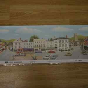 Peco Scene SK-29 Large Market Town Background (Paper Printed)