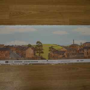 Peco Scene SK-26 Large Old Industrial Town Extensions Background (Paper Printed)