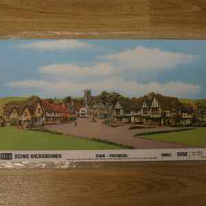 Peco Scenic SK-66 Small Town Provincial Background (Paper Printed)