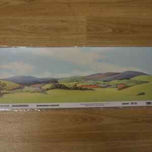 Peco Scene SK-33 Medium Mountainous Landscape Background (Paper Printed)