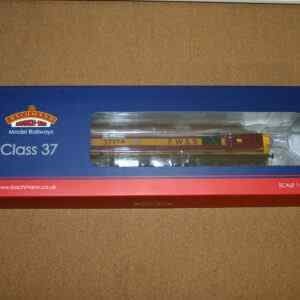 Bachmann 32-775DC Class 37/0 37114 "City of Worcester" in EWS Maroon and Gold - DCC fitted Pre-Owned