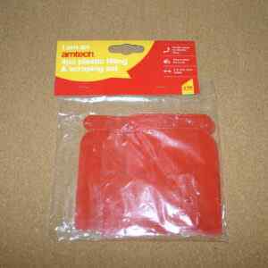 Amtech G0946 4 Piece Plastic Scraper Set - Decal Remover or Filler Spreader