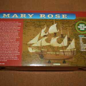 TP TE300168-33B "Mary Rose" Wooden Starter Boat Kit