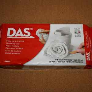 DAS White Air Drying Modelling Clay 1kg (2.2 lb)