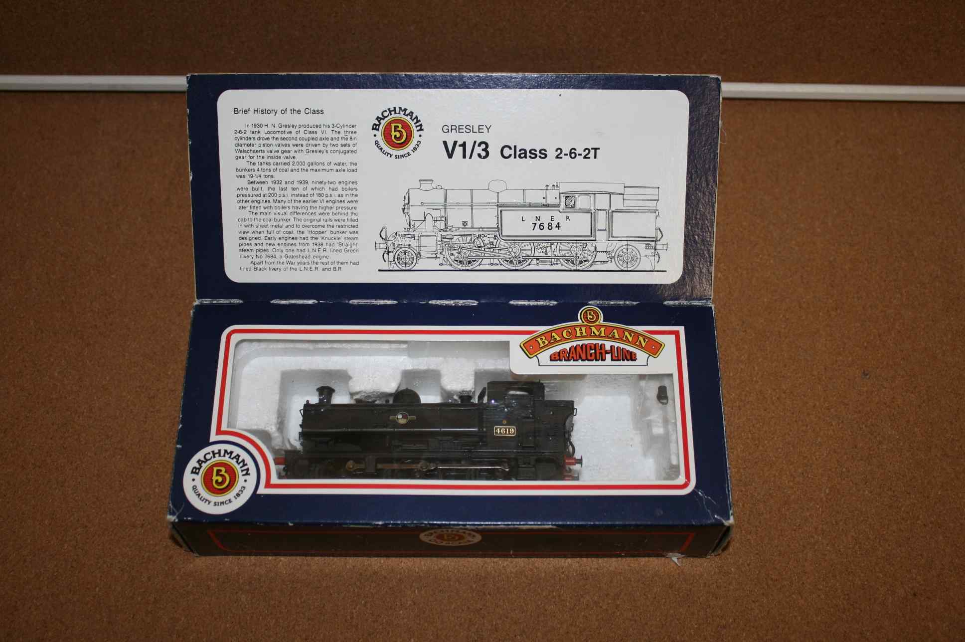 Bachmann GWR Class 57XX No.4619 Great Western Green DCC Sound Fitted Pre-Owned 1 Bachmann GWR Class 57XX No.4619 Great Western Green DCC Sound Fitted Pre-Owned