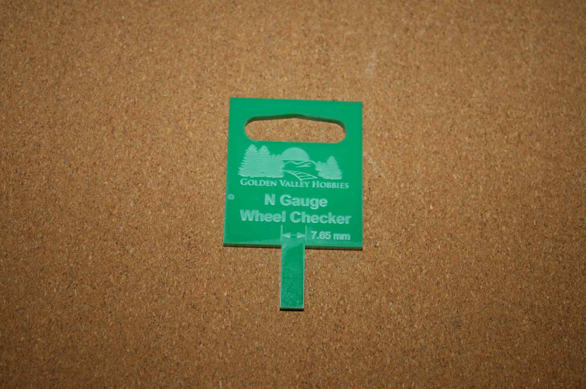 Golden Valley Hobbies GVB2BN N Gauge Back To Back Wheel Gauge 7.65mm Width 1 Golden Valley Hobbies GVB2BN N Gauge Back To Back Wheel Gauge 7.65mm Width