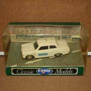 Corgi Classic Models D708 Ford Cortina Saloon - Police 1:43 Scale