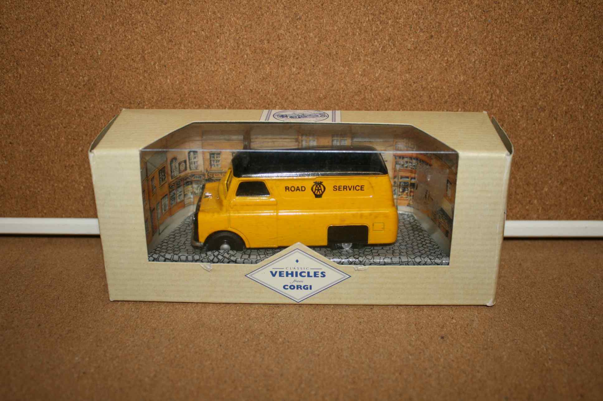 Corgi 1/43 Scale Model Van 96906 - Bedford CA Van - Blackburn Fire Brigade