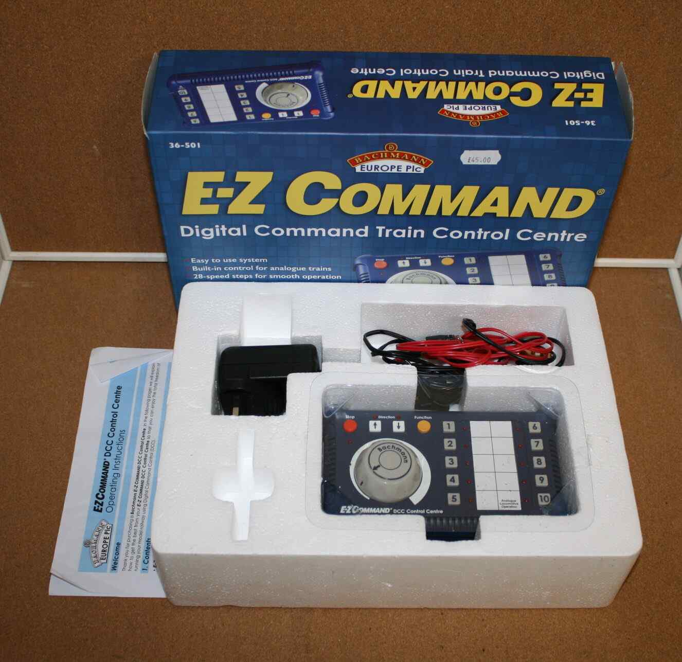 Bachmann 36-501 E-Z Command Digital Command Train Control Centre Pre ...