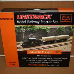 Gaugemaster GM2000105 Industrial Freight Train Set & Oval of Kato Unitrack N Gauge