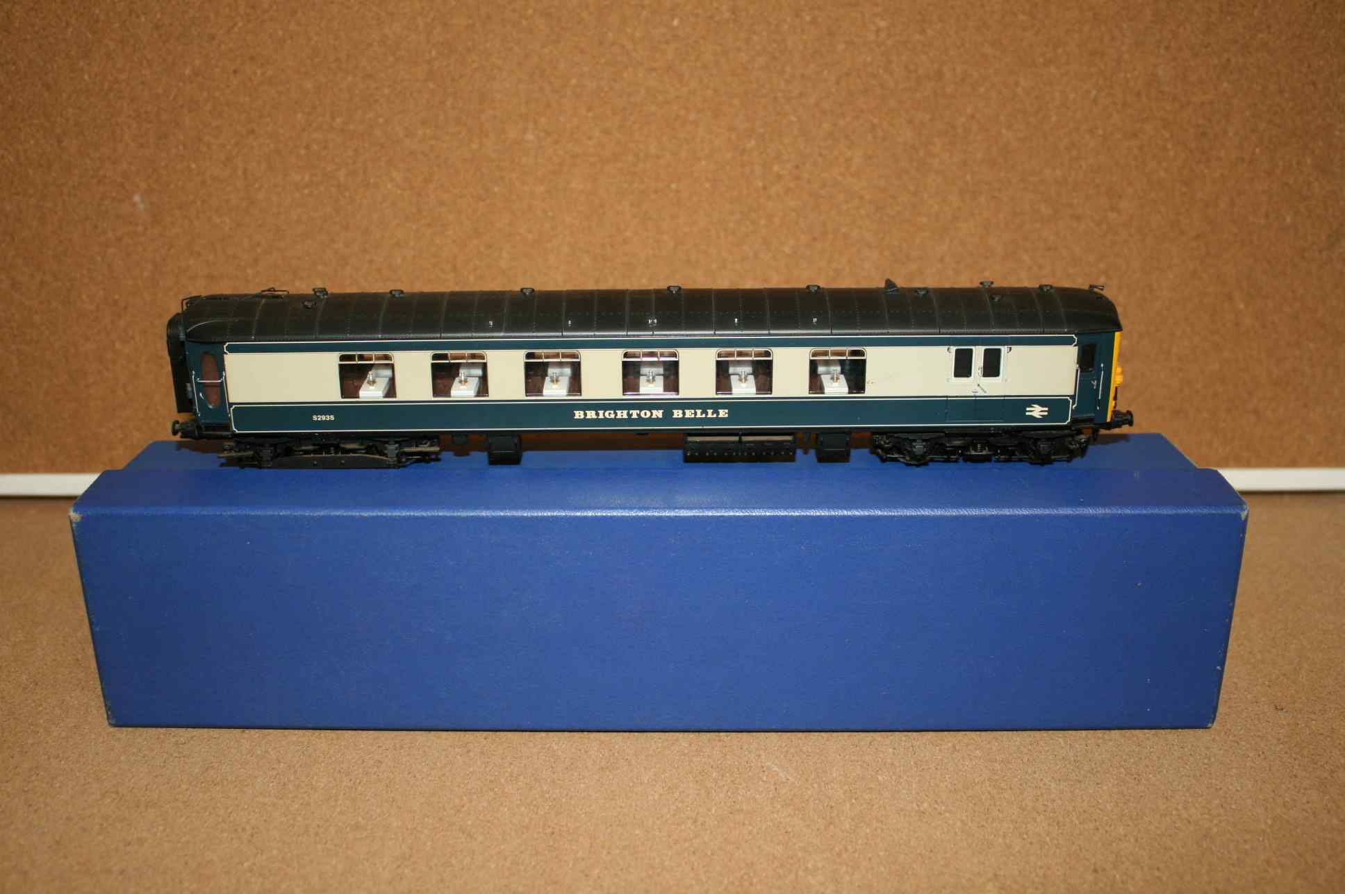 Hornby R2988. Brighton Belle Power Car Unit S293S In BR Blue Grey Livery Post 1969 Livery Pre-Owned 1 Hornby R2988. Brighton Belle Power Car Unit S293S In BR Blue Grey Livery Post 1969 Livery Pre-Owned