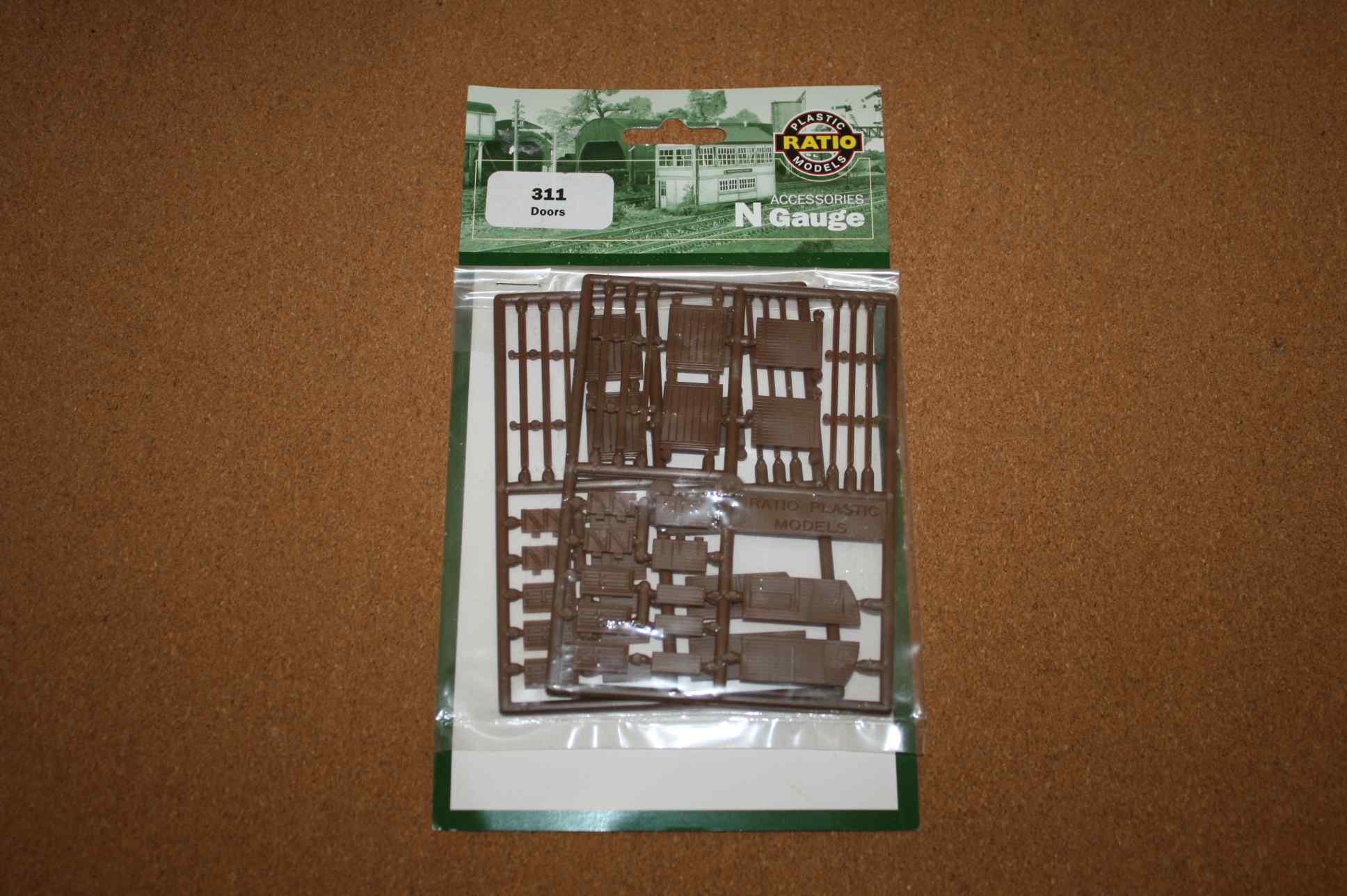 Ratio 311 Doors N Scale Model Kit 1 Ratio 311 Doors N Scale Model Kit