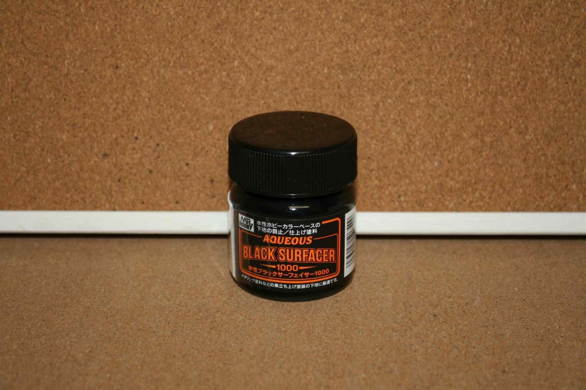 Mr Hobby HSF-03 Mr. Aqueous Surfacer 1000 Black 40ml 1 Mr Hobby HSF-03 Mr. Aqueous Surfacer 1000 Black 40ml