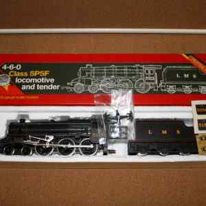Hornby R061 Black Five LMS Livery No.5112 with Alternitive Names and Numbers Pre-Owned