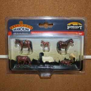 Bachmann Scenecraft 36-080 Horses OO Scale Figures