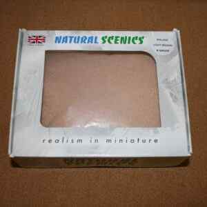 Natural Scenics RB-2LB-L Light Brown Ballast Large Box N Gauge