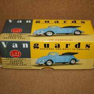 Vanguards VA2001 VW Cabriolet Blue 1:43 Scale