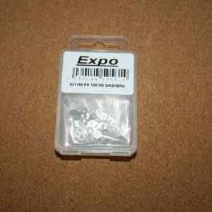Expo A31169 M2 Washers Packet of 100